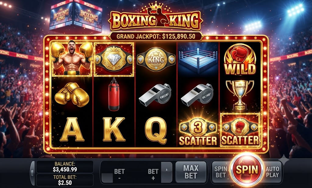 Boxing King Slots at JILIGAMES ACE