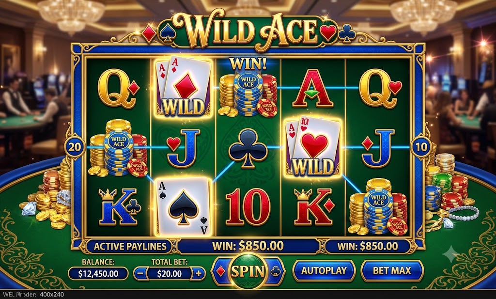 Wild Ace Slot at JILIGAMES ACE