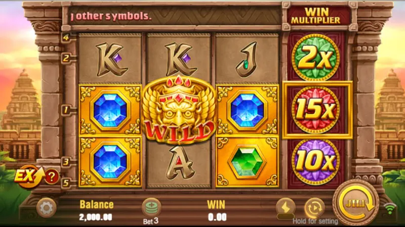 jiligames verified JILI slot games catalog showing Fortune Gems multiplier mechanics and authentic reel interface